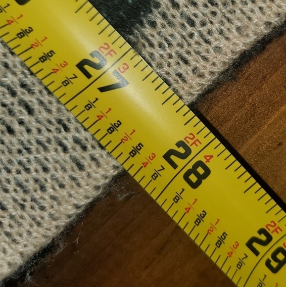 One Size Open Front Cardigan - Grey Tan/Animal Print - Picture 6 of 9